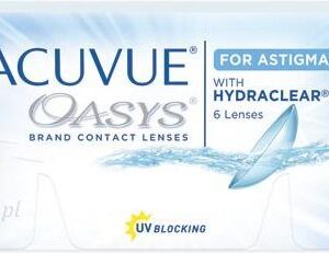 ACUVUE OASYS with HYDRACLEAR PLUS for ASTIGMATISM 6 soczewek