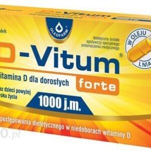 D-Vitum Forte, 1000 j.m, 36 kapsułek