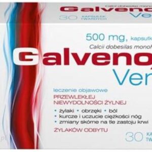 Galvenox Veno 500mg 30 kaps