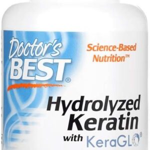 Hydrolyzed Keratin - Keratyna Hydrolizowana 500 Mg (60 Kaps.) Doctor's BEST