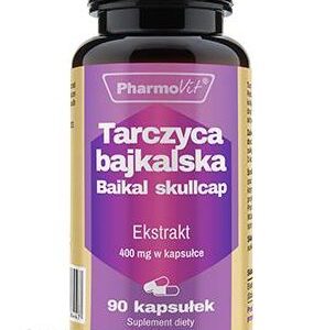 Pharmovit Tarczyca Bajkalska Baikal Skullcap Ekstrakt 400Mg 90 Kaps