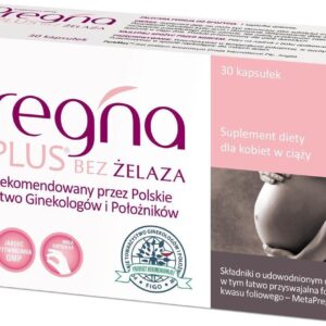 PREGNA PLUS bez żelaza 30 kaps