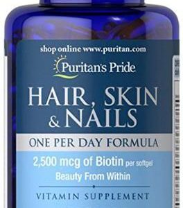 Puritan's Pride Hair Skin Nails 60 tabl