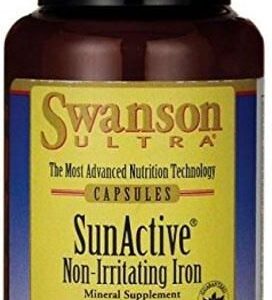 Swanson Sunactive Żelazo 15Mg 90 kaps