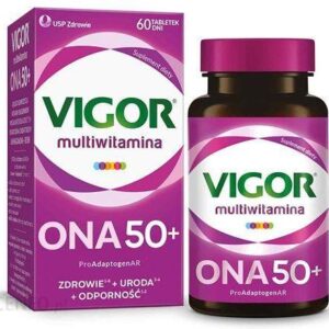 Usp Zdrowie Vigor Multiwitamina Ona 50+ 60tabl.