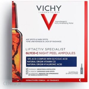 Vichy Liftactiv Glyco-C - Kuracja Peelingująca Na Noc Ampułki 2 ml x 30 Szt.