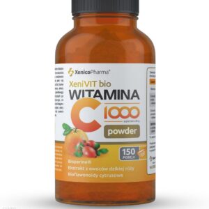 XeniVIT bio Witamina C 1000 Powder naturalna witamina C w proszku 150 porcji